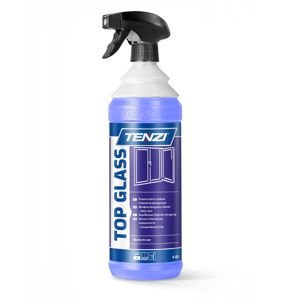 1 TENZI Top GLASS - Glasreiniger - Streeploos - 1L - Afbeelding 1