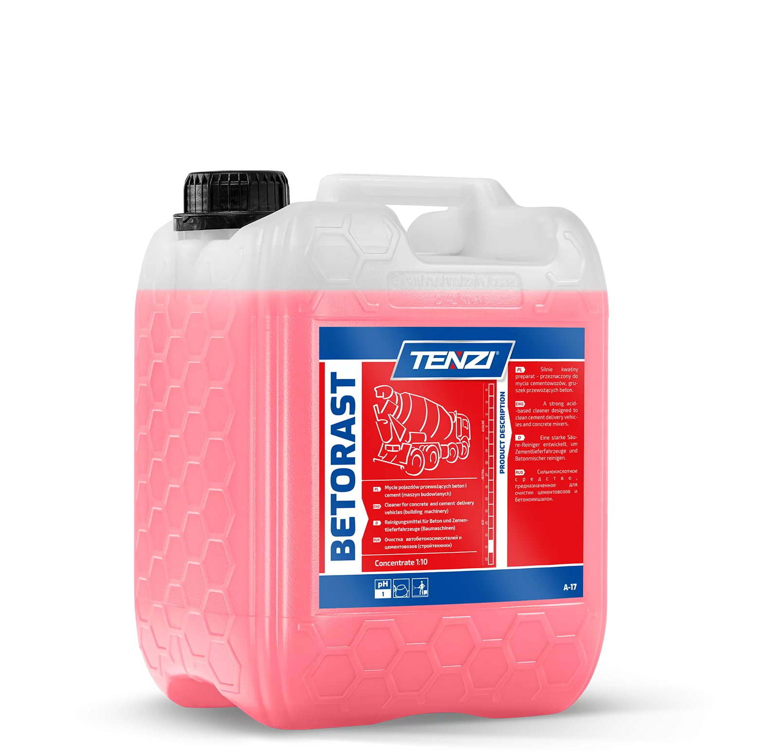 betorast-10l TENZI BETORAST - Beton-, roest- en cementverwijderaar - 10L - Afbeelding 1