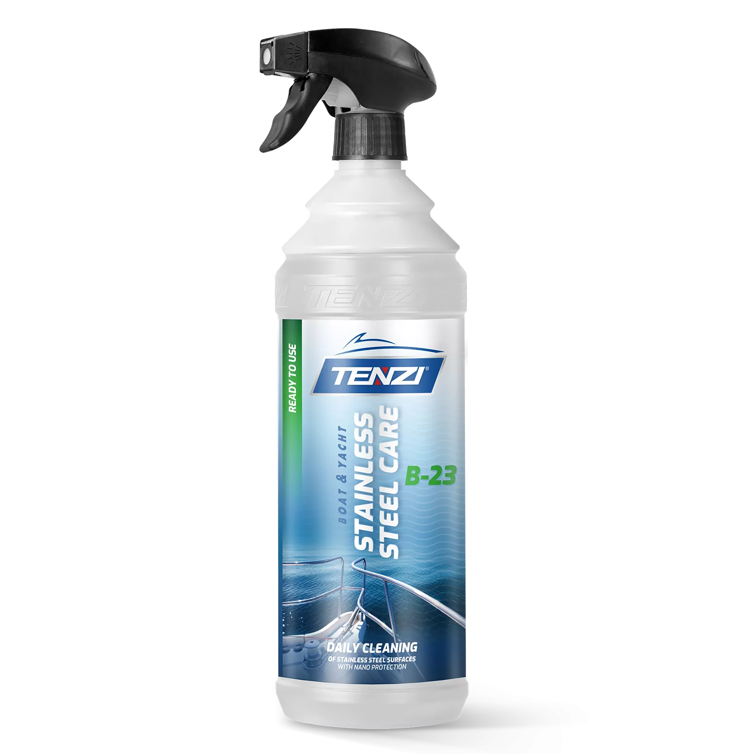 boat-stainless-steel-care-b-23-1l TENZI Boat Stainless Steel Care B-23 - Reiniger voor roestvrij staal – Voor boten en jachten – 1L - Afbeelding 1
