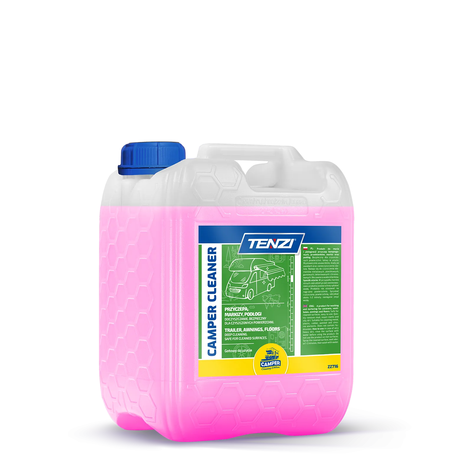 camper-cleaner-5l TENZI Camper Cleaner - Reinigingsmiddel voor caravans en campers – 5L - Afbeelding 1
