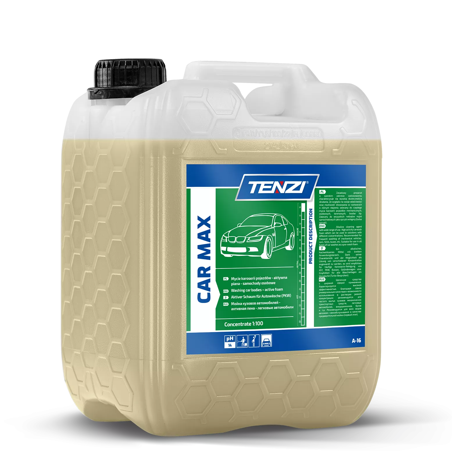 car-max-20l TENZI Car Max - Actief schuim voor autowas - 20L - Afbeelding 1