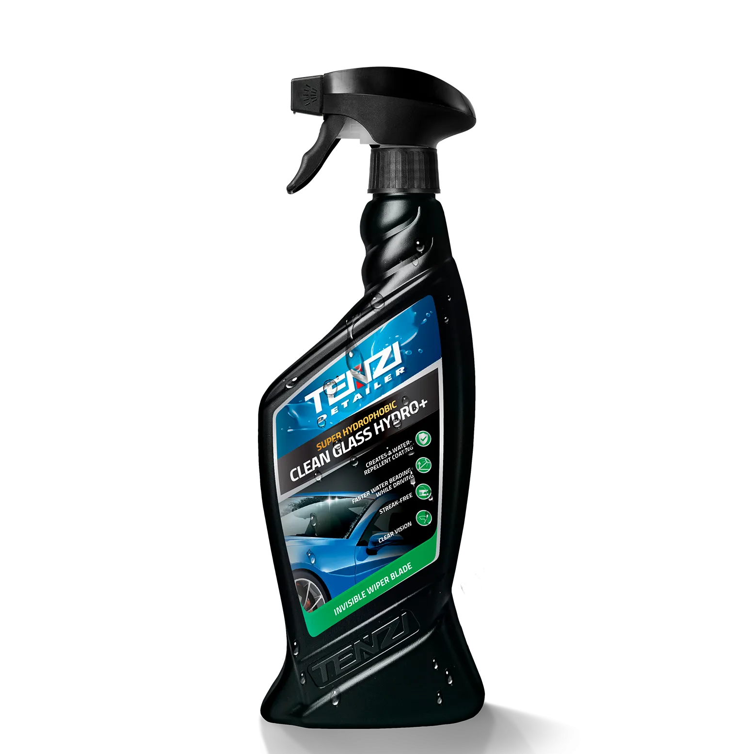 clean-glass-hydro-06l-2 TENZI Detailer HYDRO+ GLASREINIGER - Autoruitenreiniger - Streeploos - 0,6L - Afbeelding 1