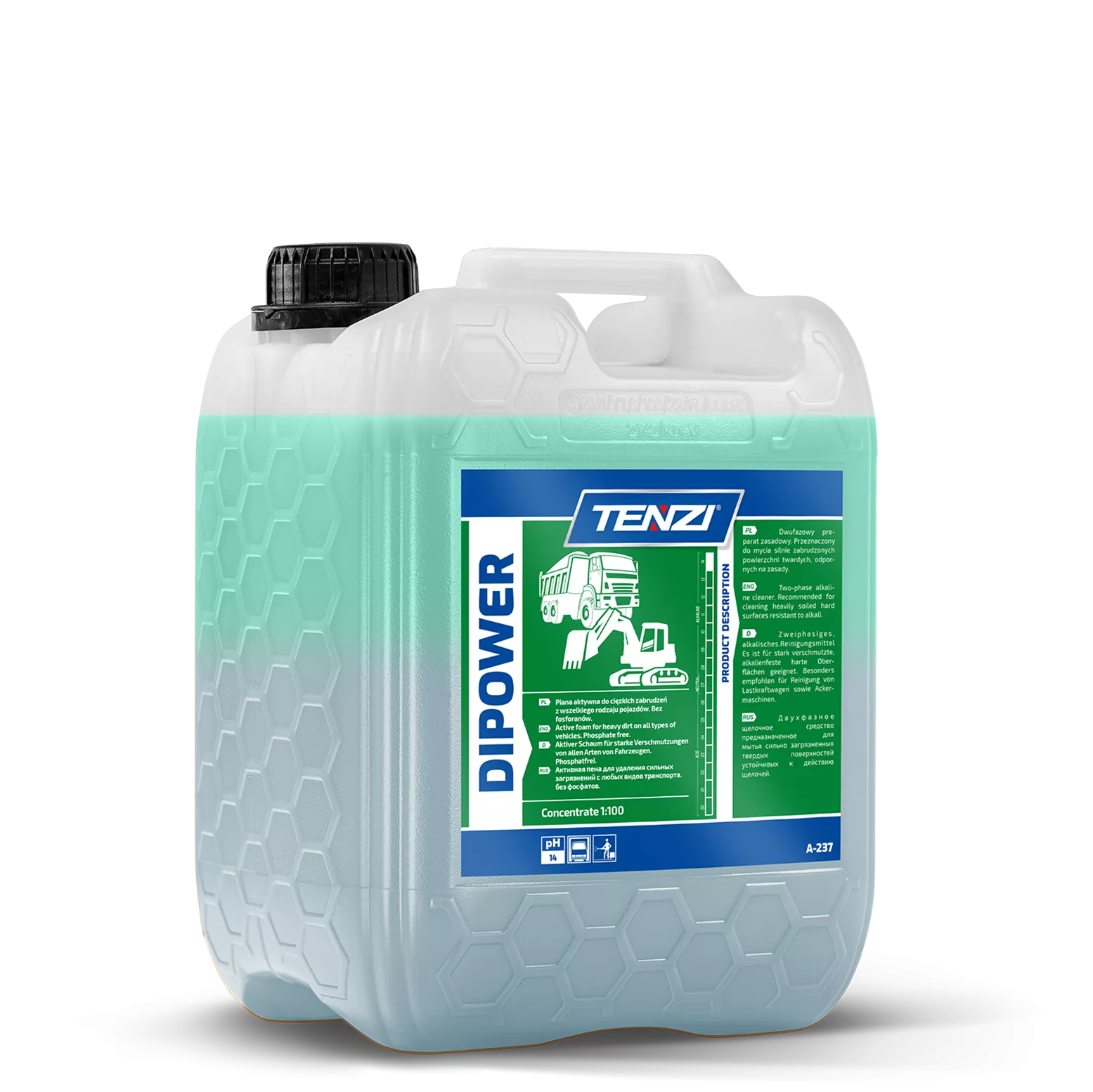 dipower-10kg TENZI DIPOWER - Actief schuim voor landbouw-, bouwmachines en vrachtwagens - 10KG - Afbeelding 1