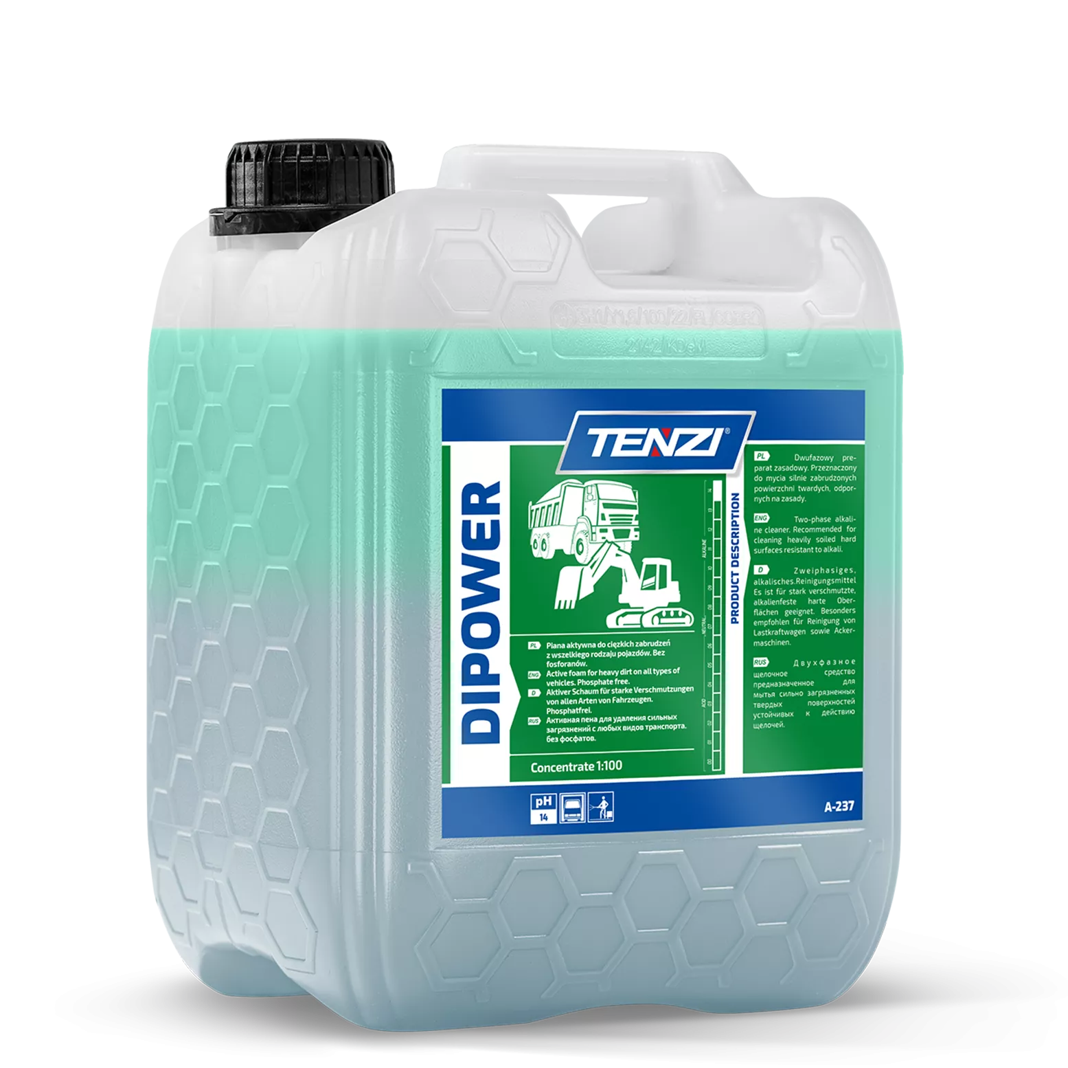 dipower-20kg TENZI DIPOWER - Actief schuim voor landbouw-, bouwmachines en vrachtwagens - 20KG - Afbeelding 1
