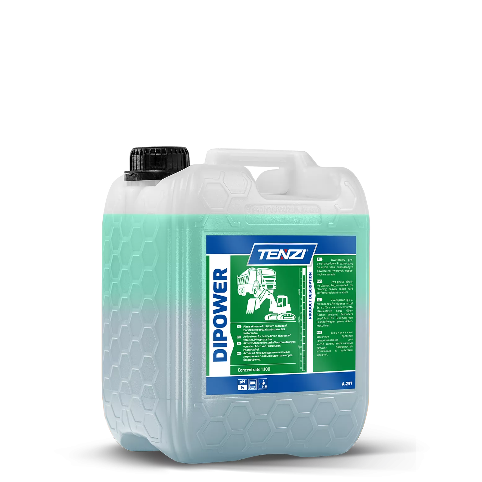 dipower-5kg TENZI DIPOWER - Actief schuim voor landbouw-, bouwmachines en vrachtwagens - 5KG - Afbeelding 1