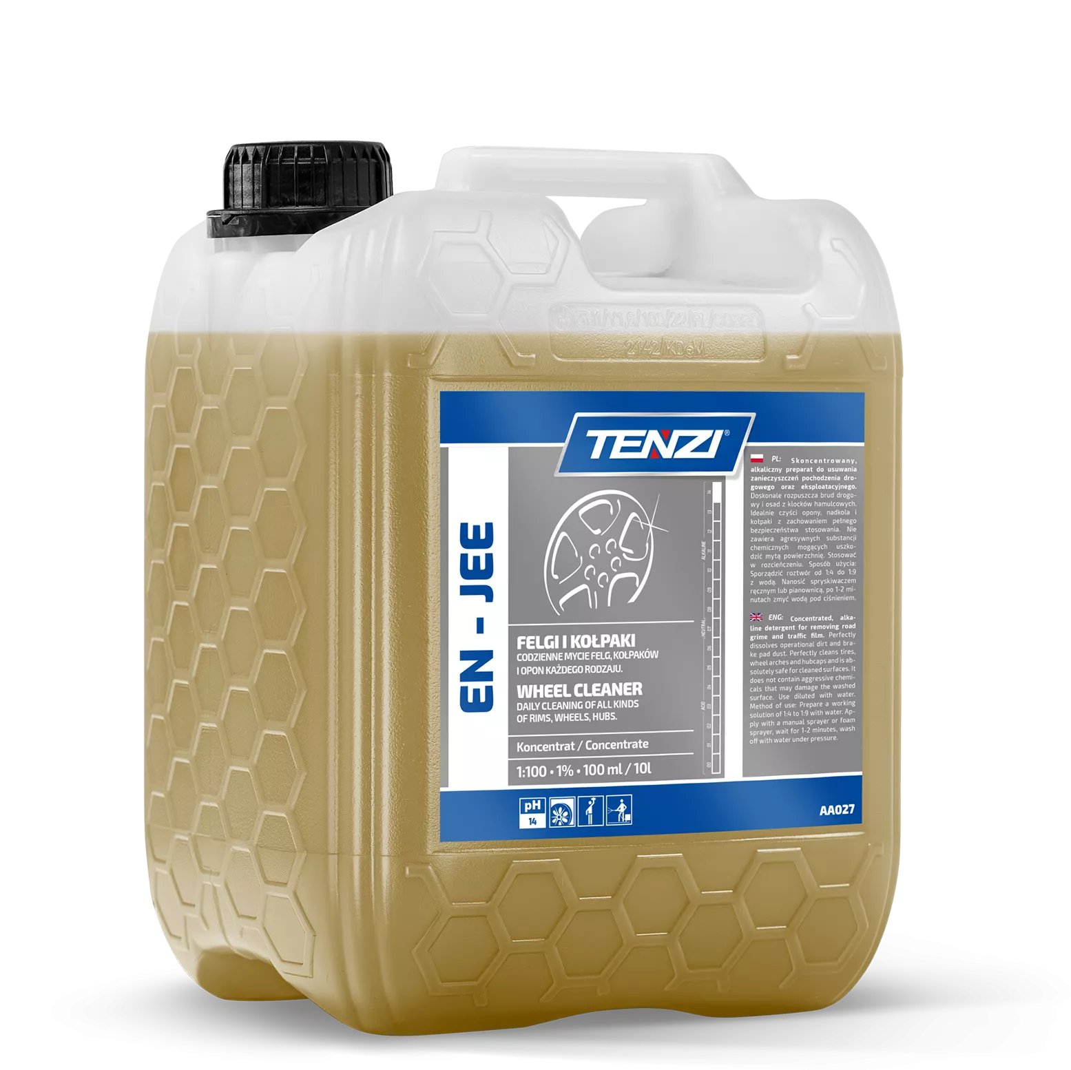 en-jee-20l TENZI En-Jee - Velgenreiniger - Wielwasvloeistof - Concentraat - 20L - Afbeelding 1