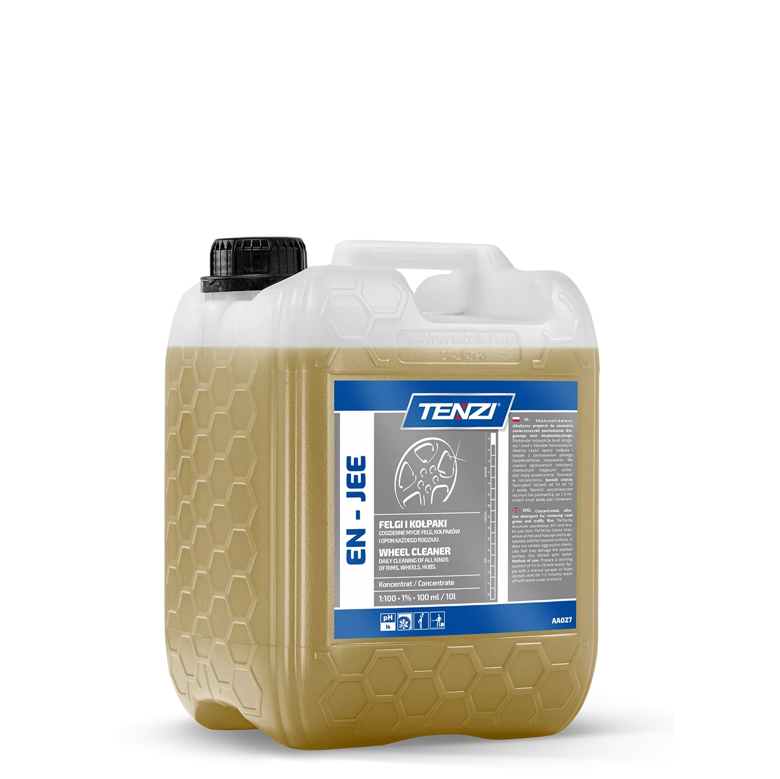 en-jee-5l TENZI En-Jee - Velgenreiniger - Wielreiniger - Concentraat - 5L - Afbeelding 1