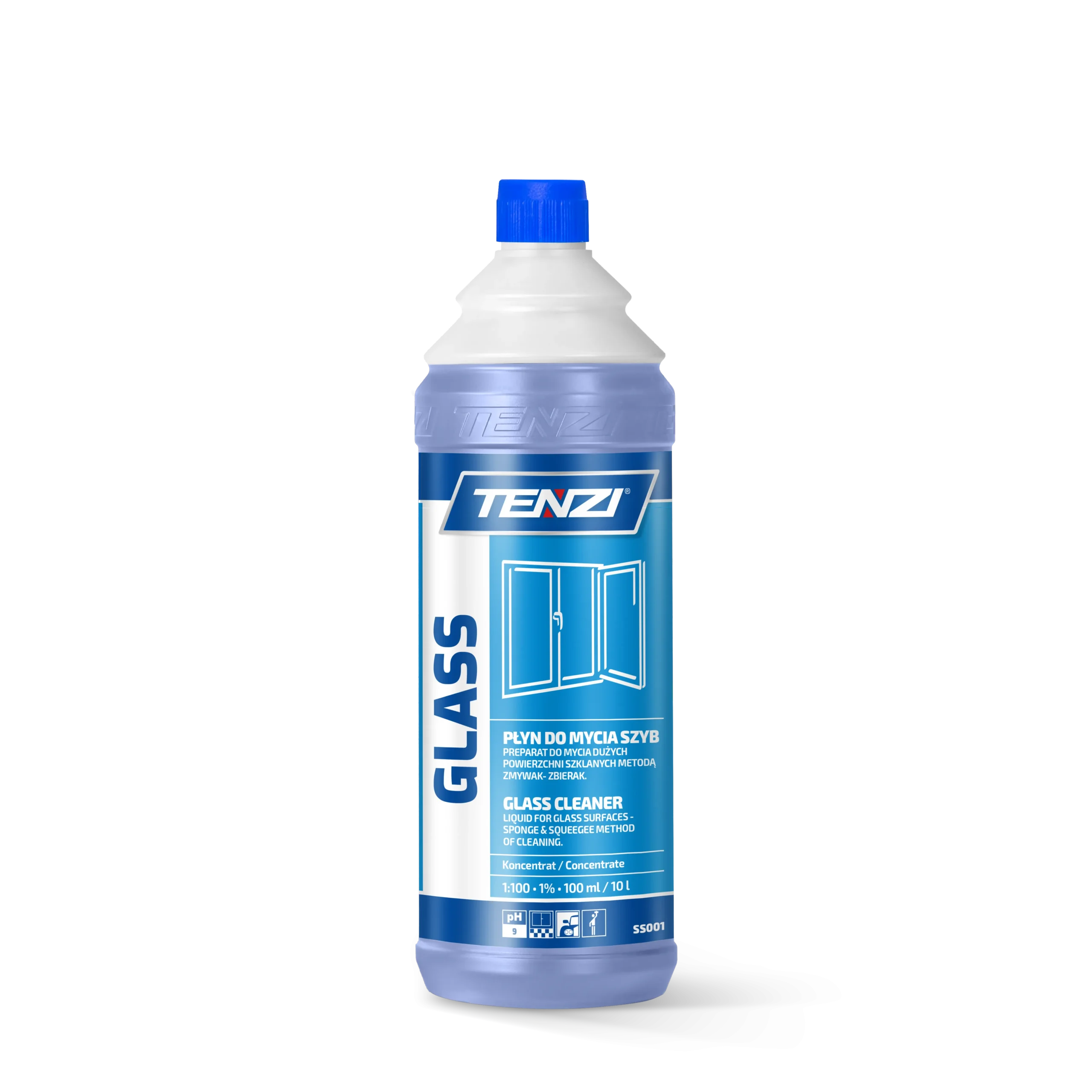 glass-1l TENZI Glass - Glasreiniger - 1L - Afbeelding 1
