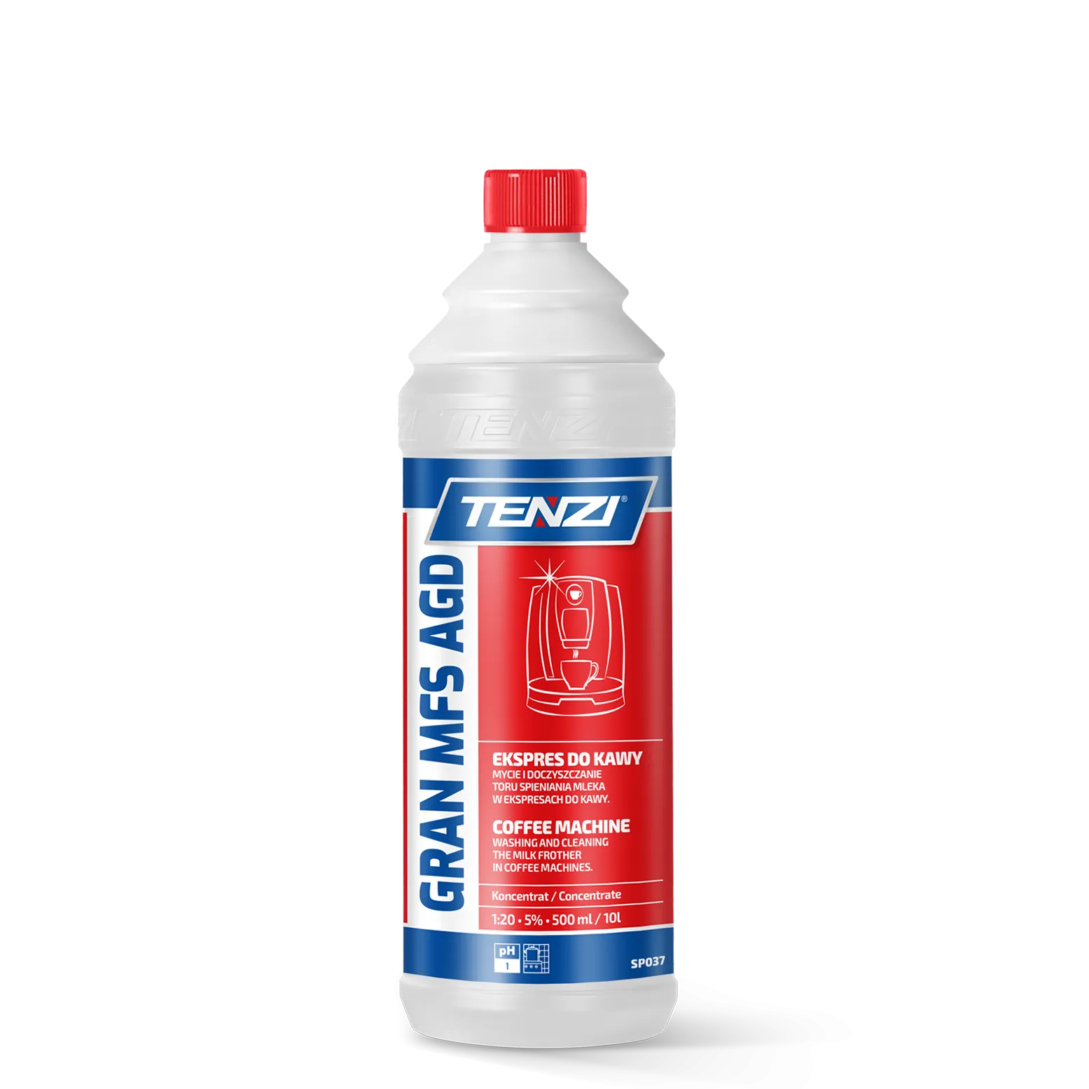 gran-mfs-agd-1l TENZI Gran MFS AGD - Ontkalker voor koffiemachines – 1L - Afbeelding 1