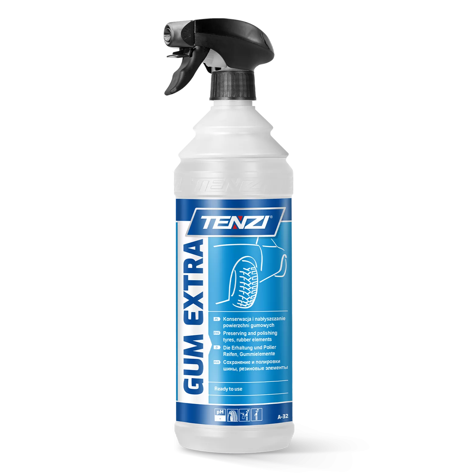 gum-extra-gt-1l TENZI GUM Extra GT - Bandenverzorging - Preparaat voor het behoud van banden, rubber, afdichtingen - 1L - Afbeelding 1