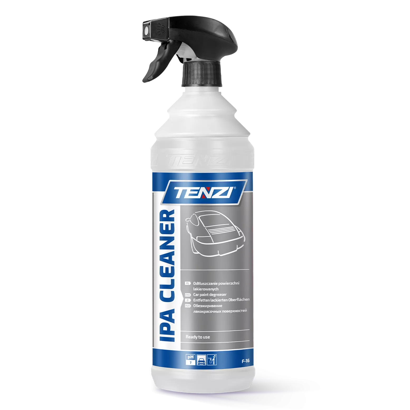 ipa-cleaner-1l TENZI IPA Cleaner - Ontvetter voor carrosserie - Voorbereiding op coating of lakken - 1L - Afbeelding 1