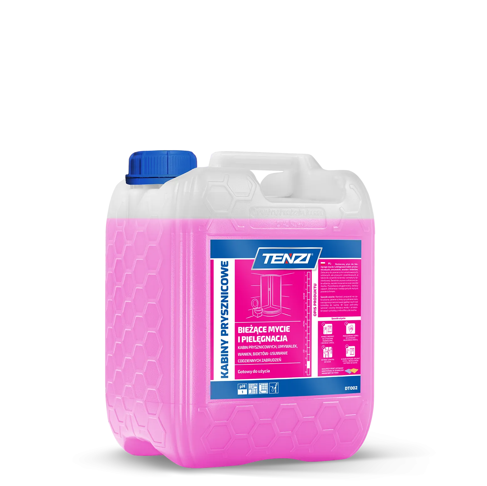 kabiny-prysznicowe-5l TENZI Shower cabin - Douchecabinereiniger - 5L - Afbeelding 1