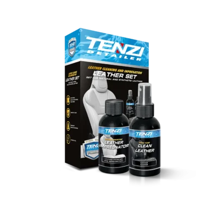 TENZI LEATHER SET – Set voor lederreiniging en -impregnatie – 2x100ml