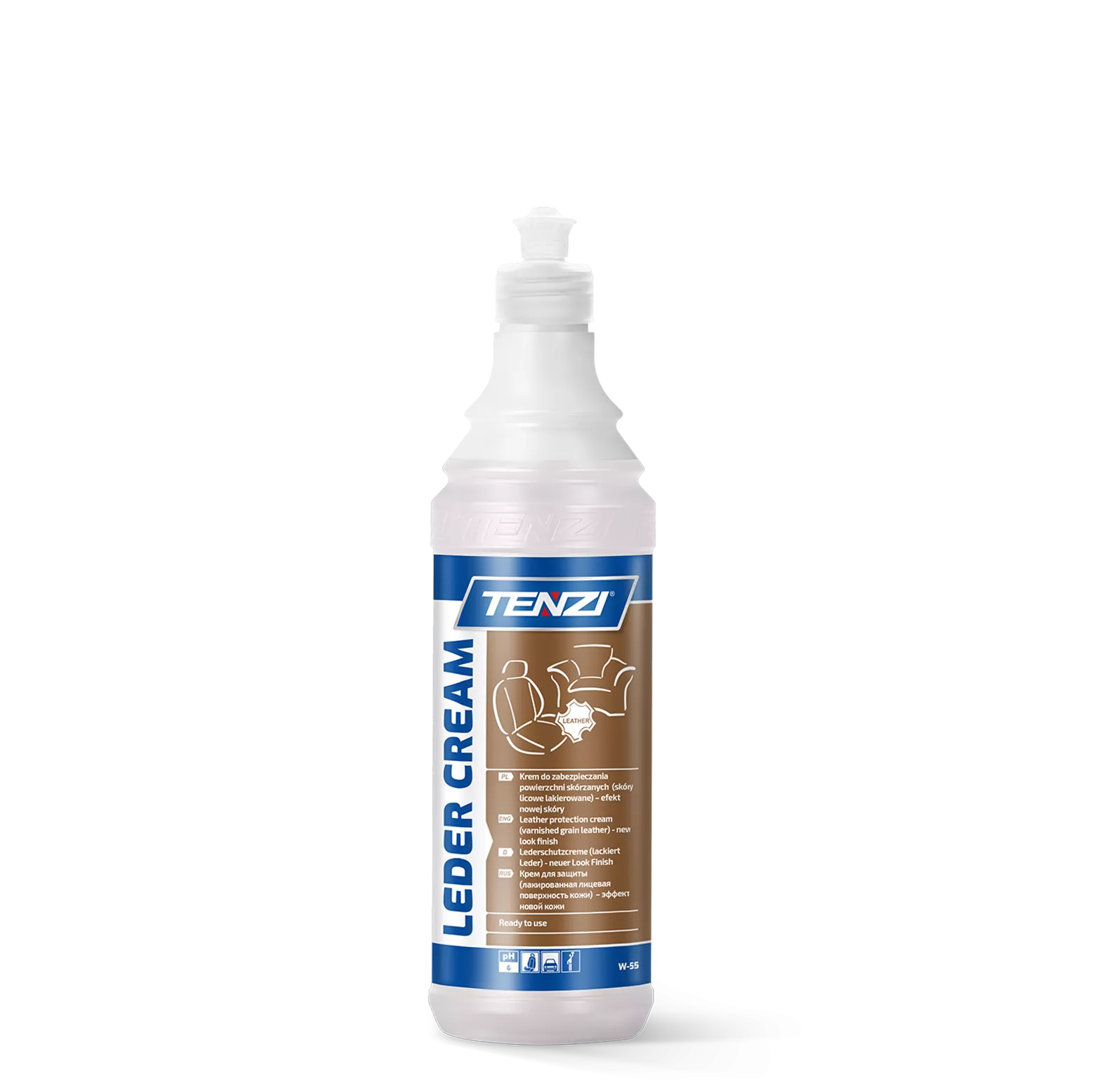 leder-cream-gt-06l TENZI LEDER Cream GT - Verzorgingsmiddel voor natuurlijk en kunstleer – Kant-en-klaar – 0,6L - Afbeelding 1