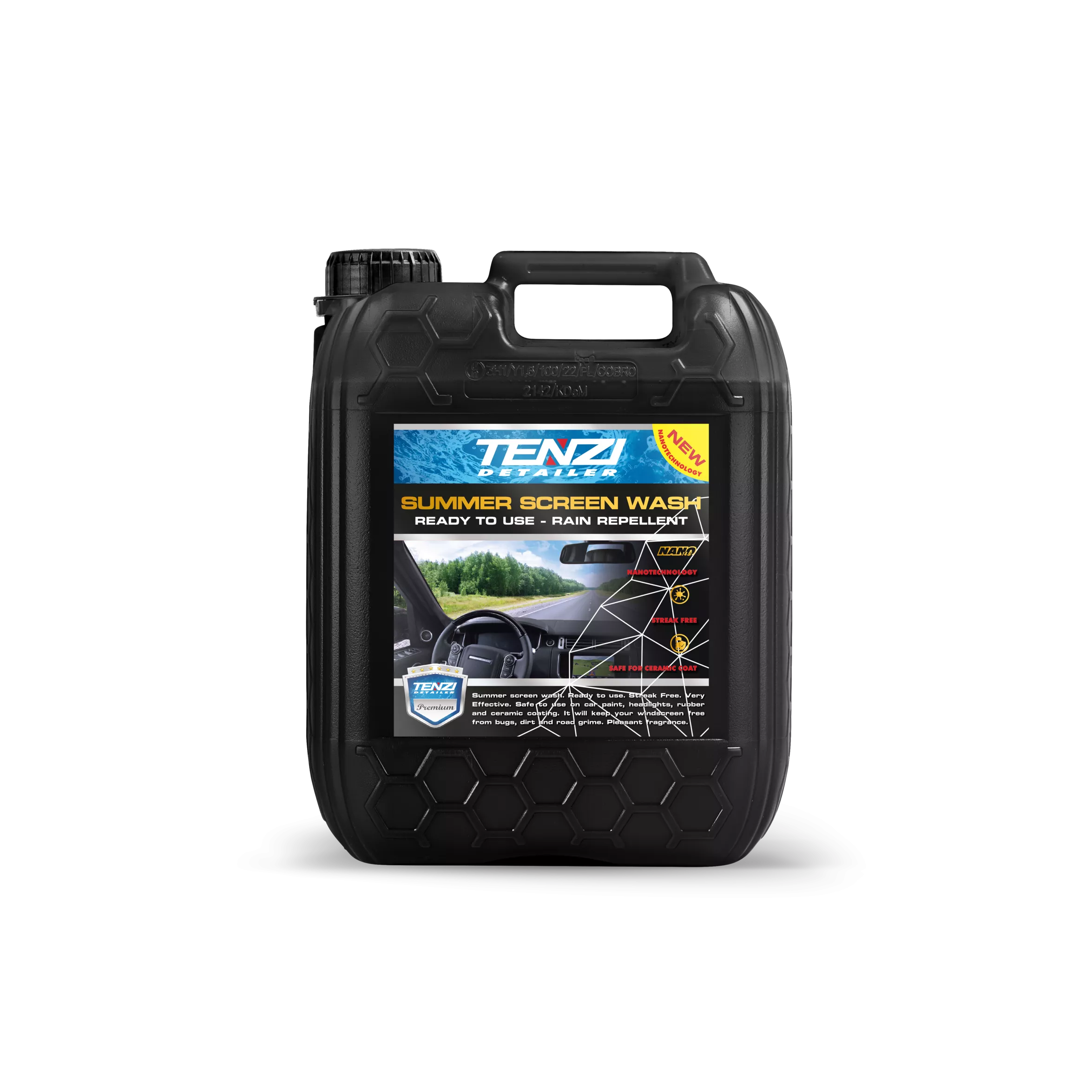 letni-plyn-do-spryskiwaczy-5-l TENZI DETAILER SUMMER SCREEN WASH - Zomerruitensproeiervloeistof - 5L - Afbeelding 1