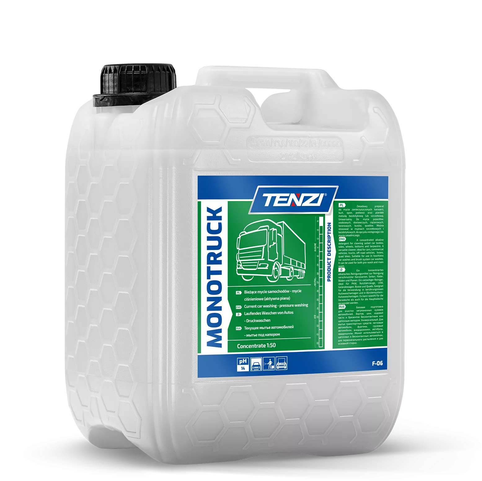 mono-truck-20l TENZI MONO TRUCK - Carrosseriereiniger - Sterk alkalisch - 20L - Afbeelding 1
