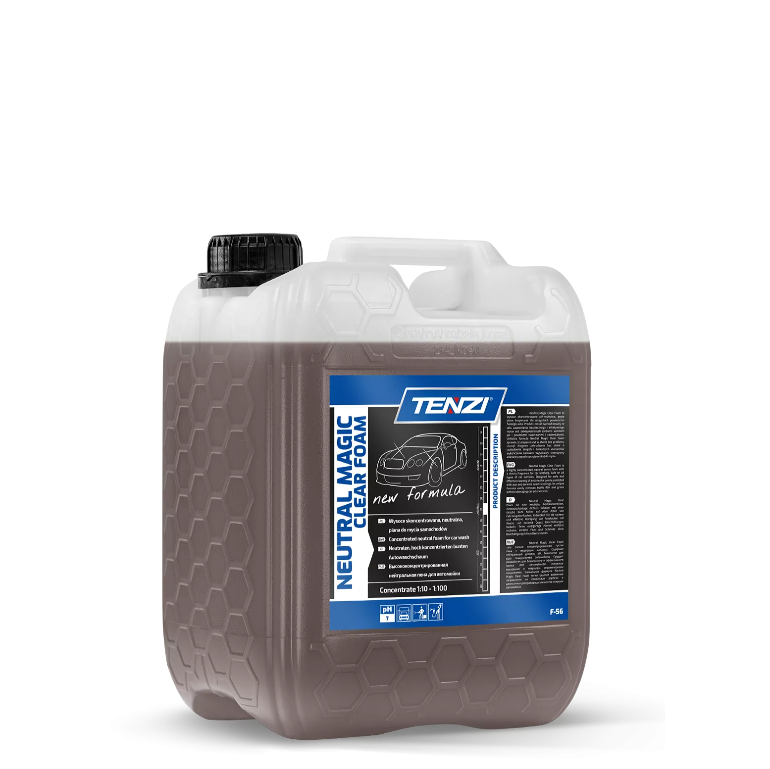 neutral-magic-foam-clear-5l TENZI NEUTRAL MAGIC FOAM CLEAR - Actief schuim autoshampoo - 5L - Afbeelding 1