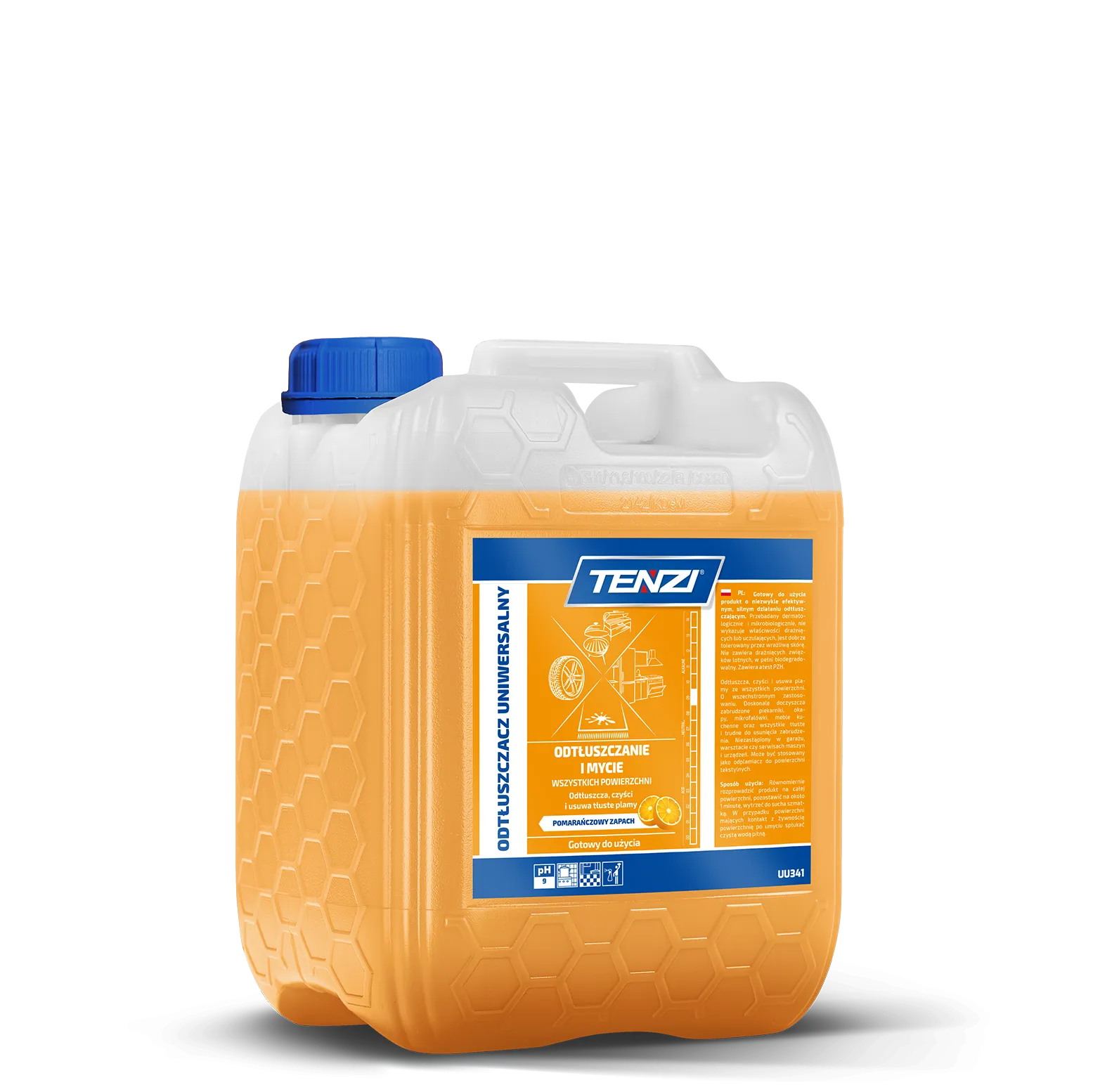 odtluszczacz-uniwersalny-5l TENZI Universal Degreaser - Professionele Ontvetter - 5L - Afbeelding 1