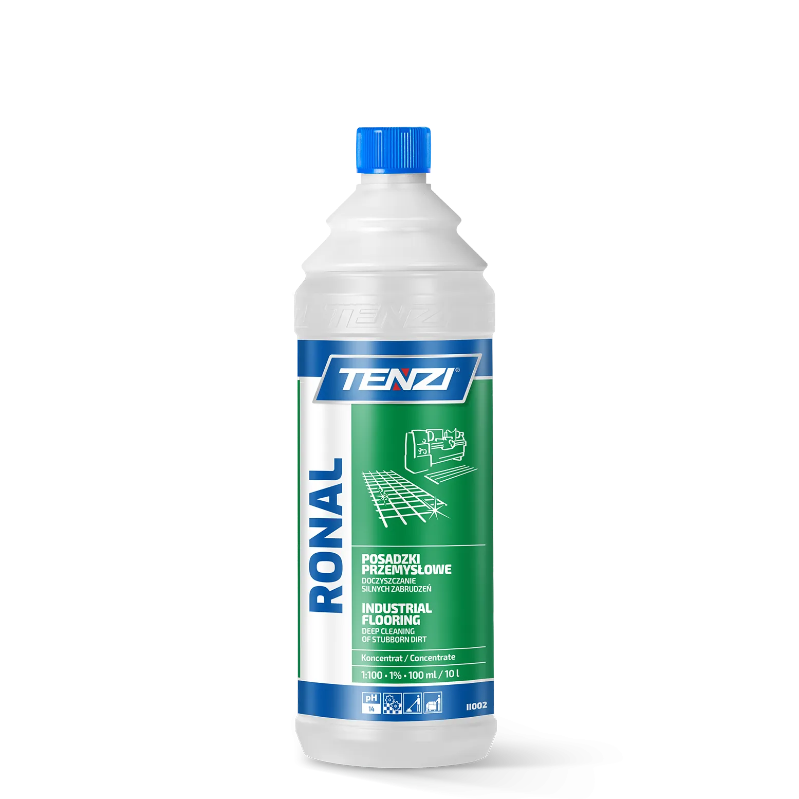 ronal-1l TENZI Ronal - Industriële vloerreiniger - 1L - Afbeelding 1