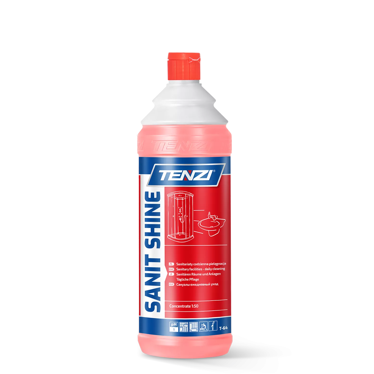 sanit-shine-1l TENZI SANIT SHINE - Sanitairreiniger – 1L - Afbeelding 1