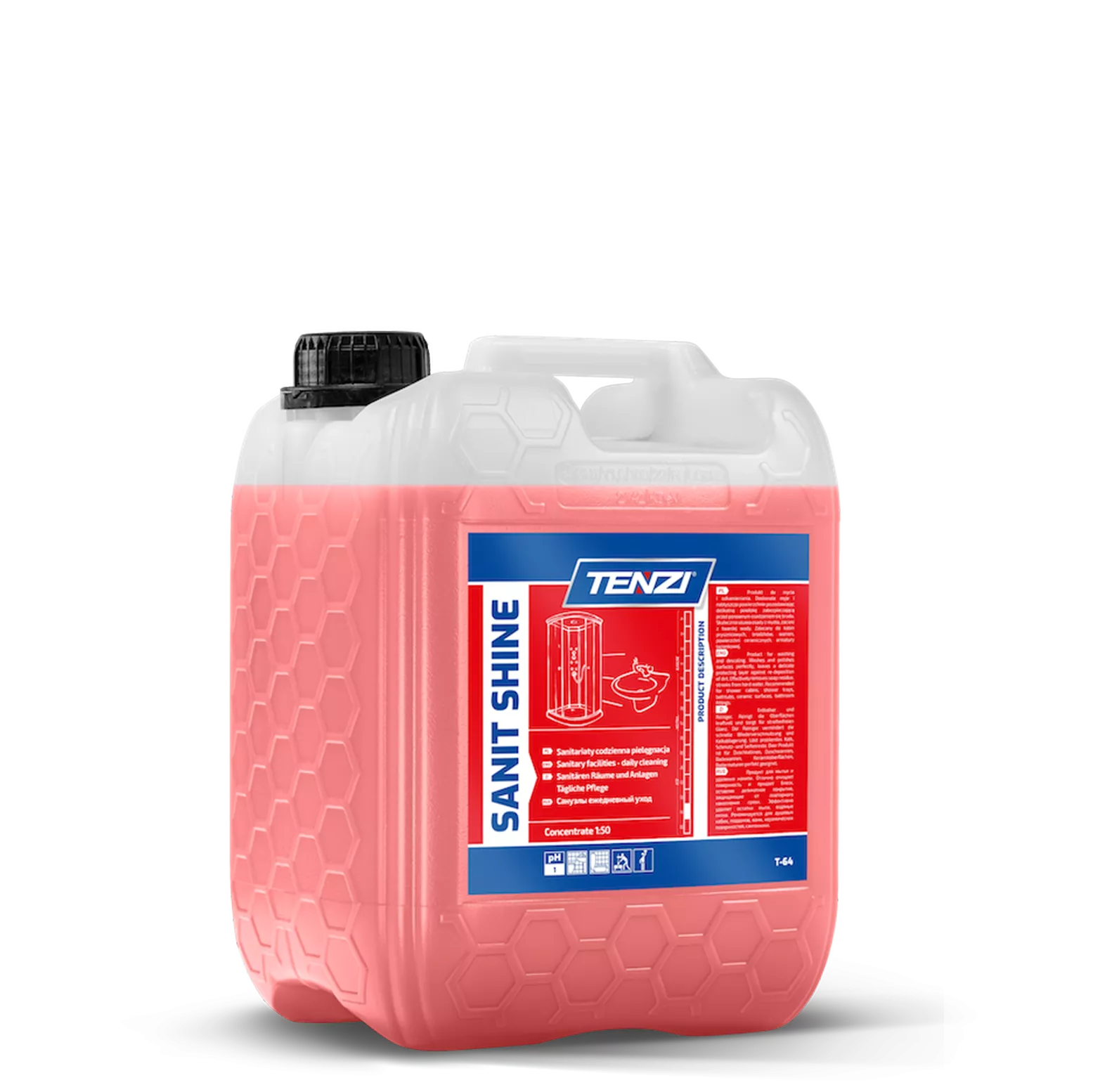 sanit-shine-5l TENZI SANIT SHINE - Sanitairreiniger – 5L - Afbeelding 1
