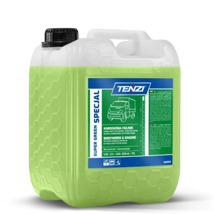 TENZI Super Green Specjal - Reinigingsmiddel voor vrachtwagens, bussen, landbouwmachines - 20L