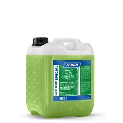 TENZI Super Green Specjal - Reinigingsmiddel voor vrachtwagens, bussen, landbouwmachines - 5L
