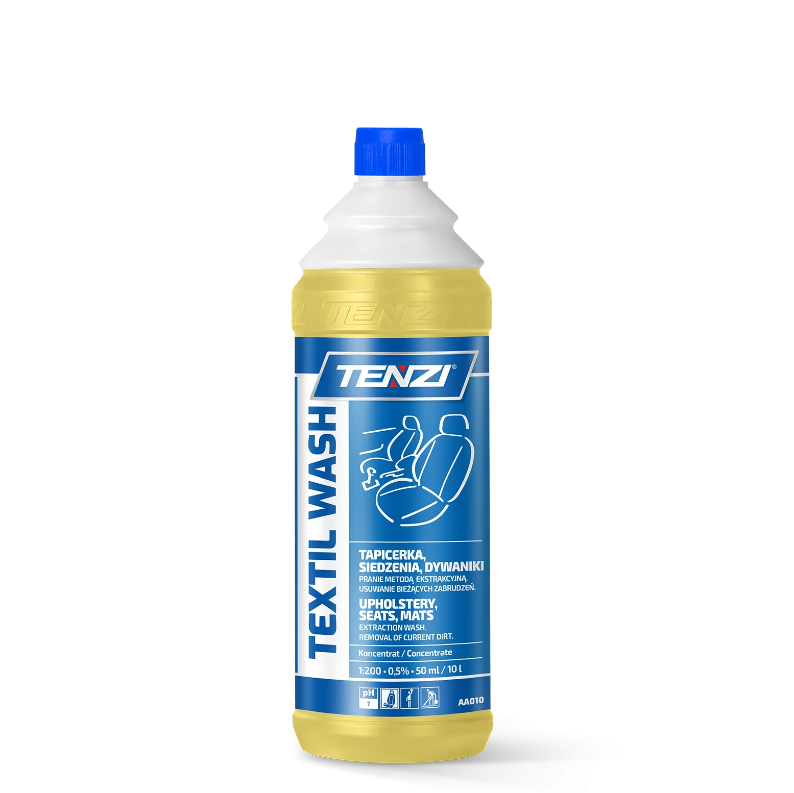 textil-wash-1l TENZI Textil Wash - Was- en reinigingsvloeistof voor bekleding en tapijten - 1L - Afbeelding 1