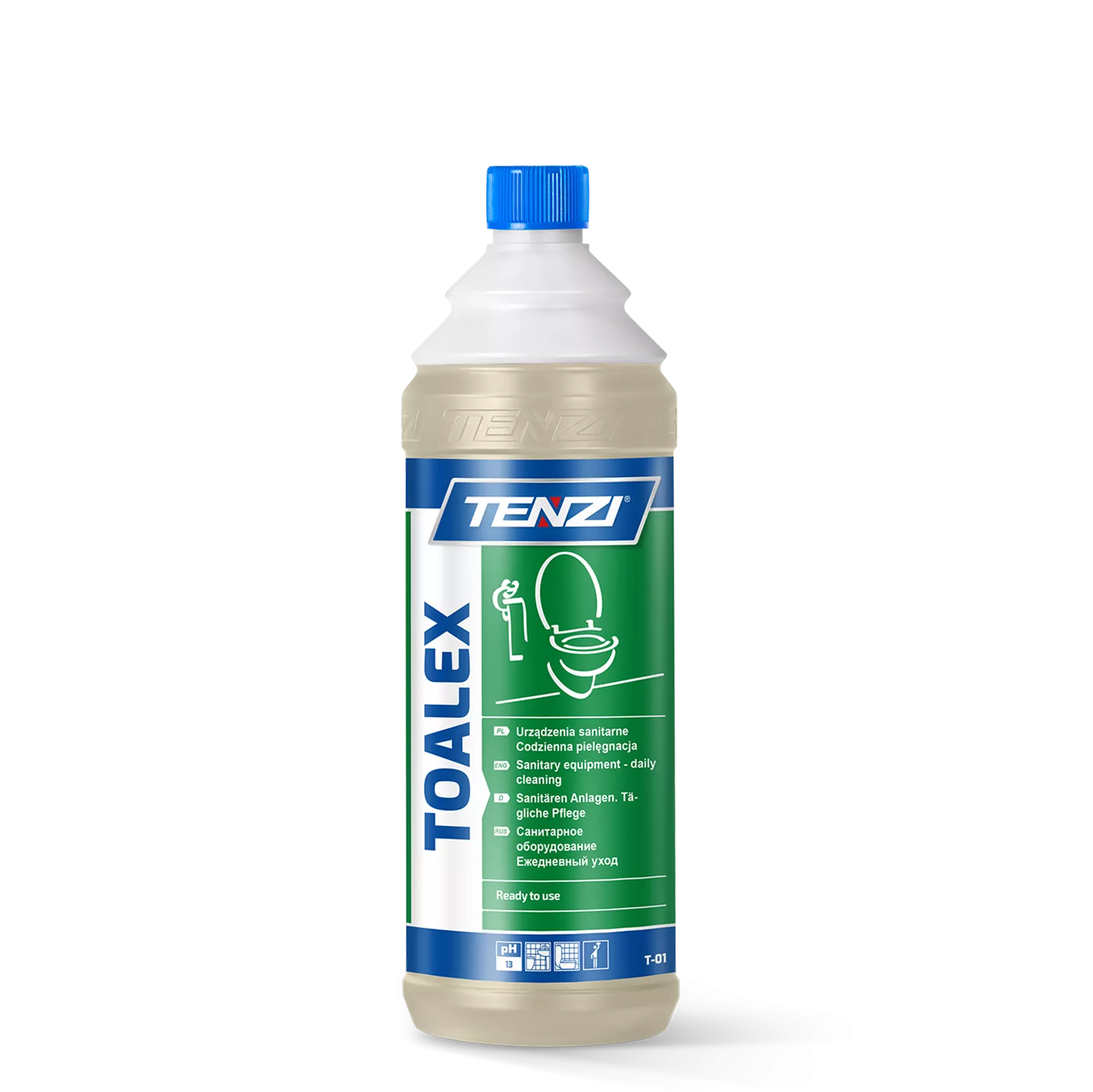 toalex-1l-2 TENZI Toalex - Antibacteriele gel tegen schimmel en urinesteen - 1L - Afbeelding 1