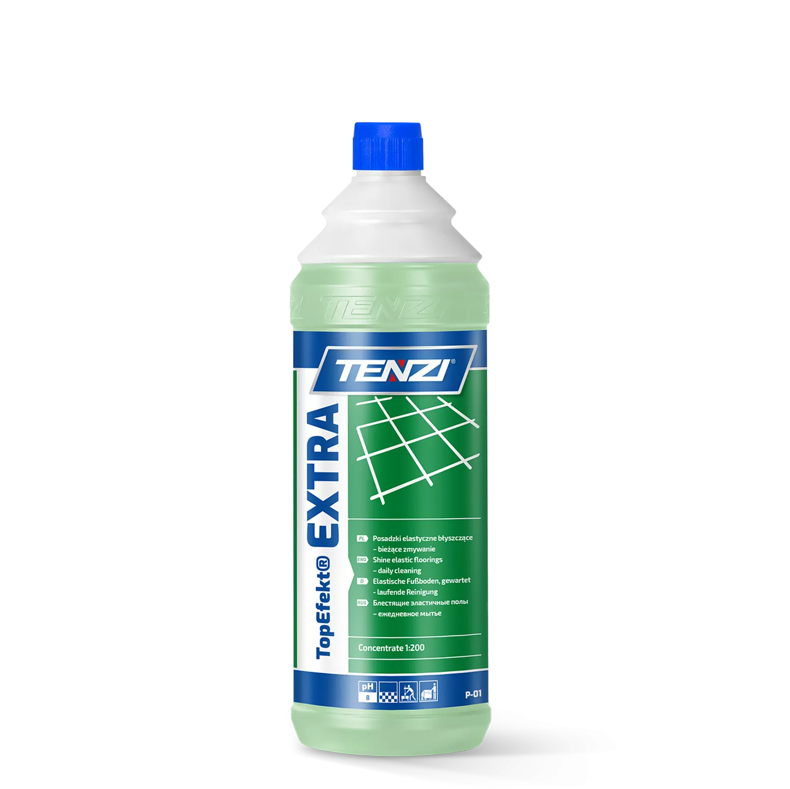 topefektr-extra-1l TENZI TopEfekt® EXTRA - Product voor het reinigen van flexibele, glanzende en halfmatte vloeren - 1L - Afbeelding 1