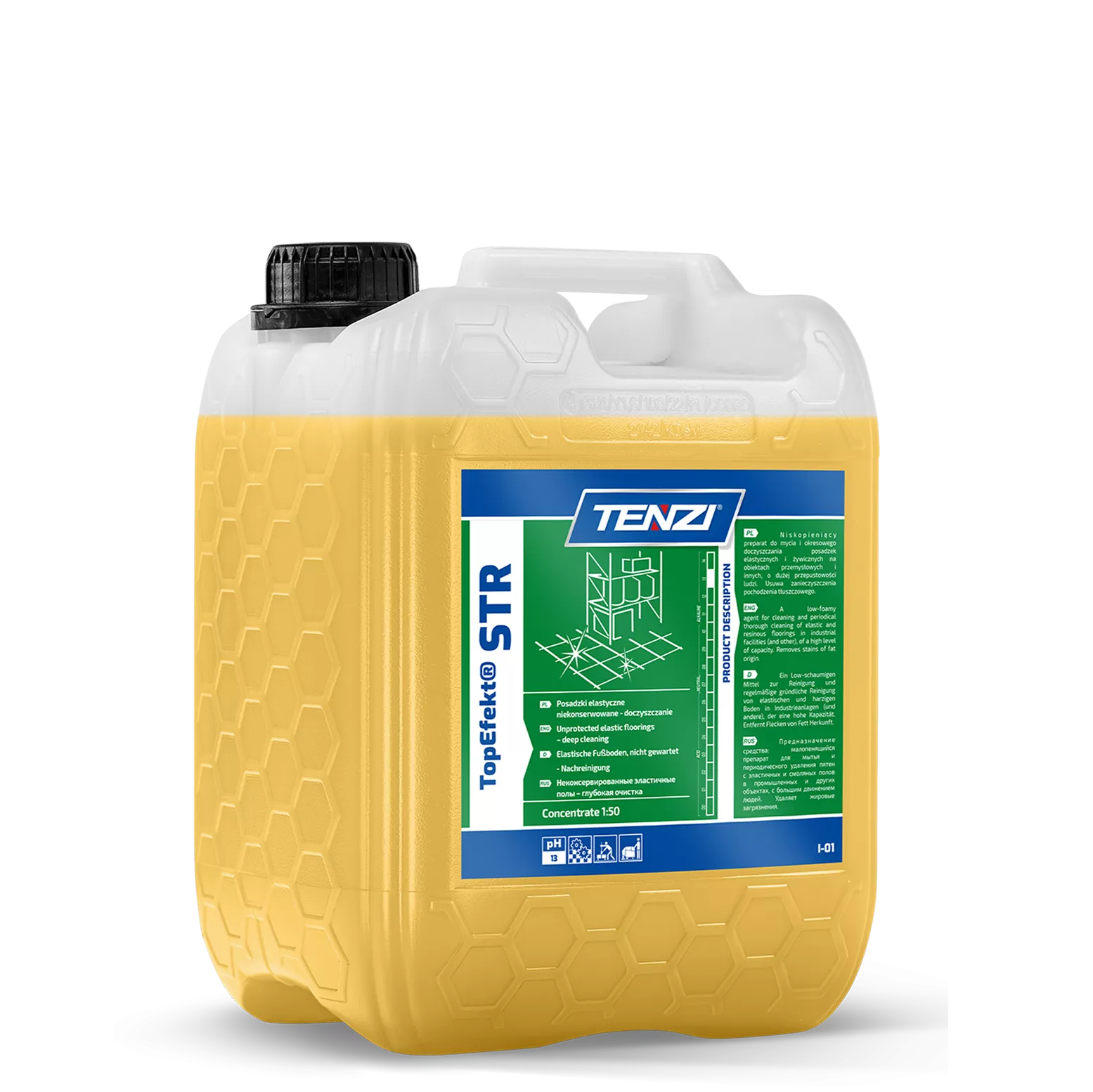 topefektr-str-10l TENZI TopEfekt® STR - Vlekkenverwijderaar en reiniger voor vloer-/textieloppervlakken - 10L - Afbeelding 1