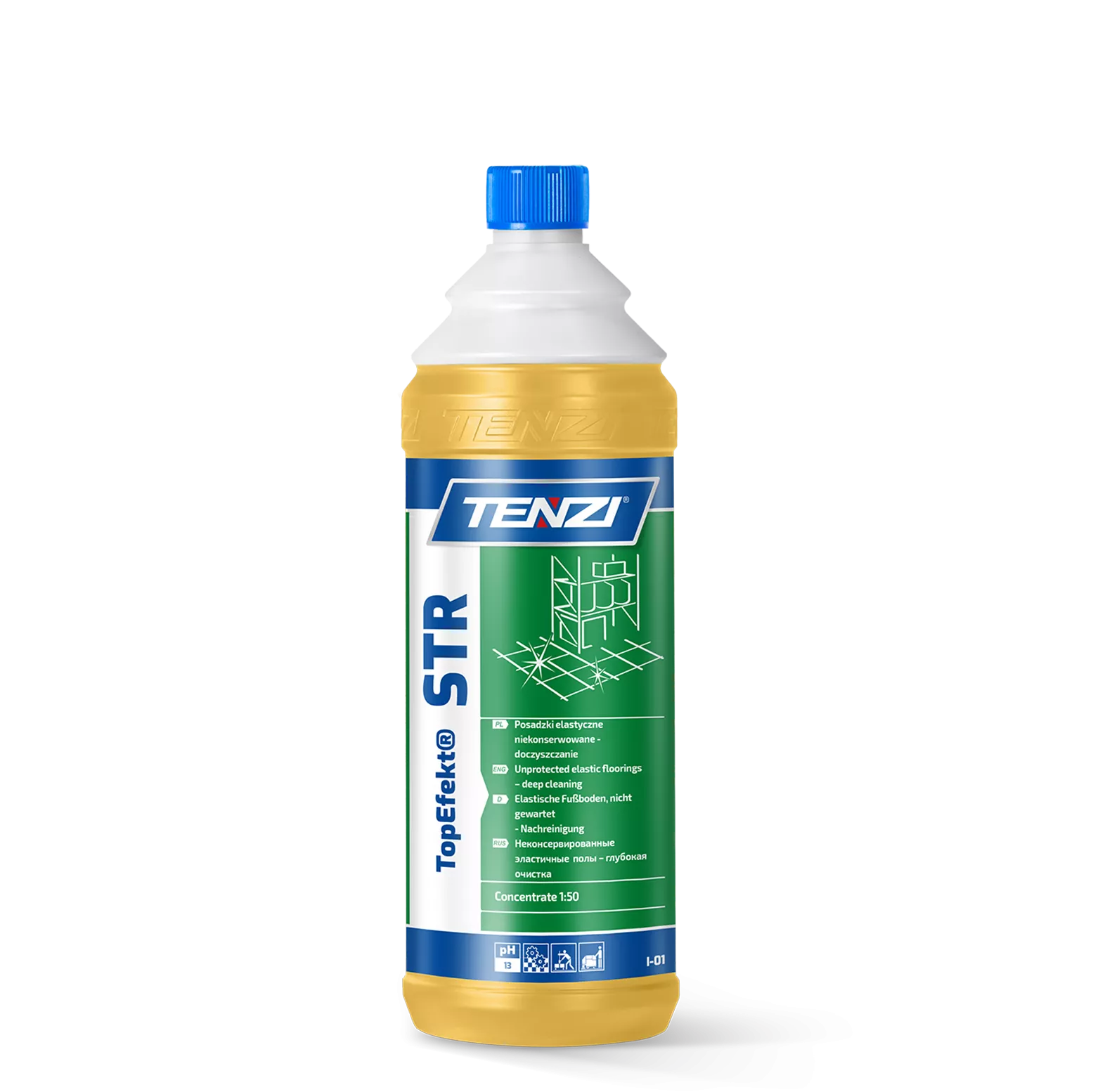 topefektr-str-1l TENZI TopEfekt® STR - Vlekkenverwijderaar en reiniger voor vloer-/textieloppervlakken - 1L - Afbeelding 1