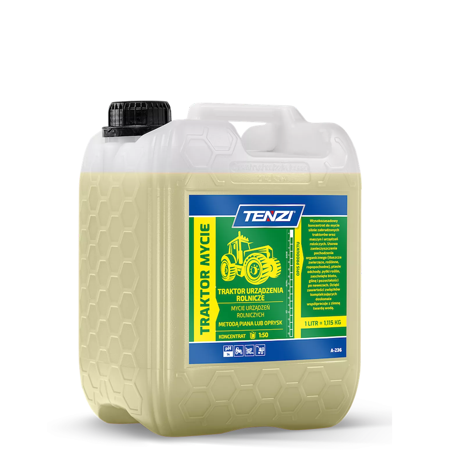 traktor-mycie-10l TENZI Traktor Mycie - Reinigingsmiddel voor tractoren - 10L - Afbeelding 1