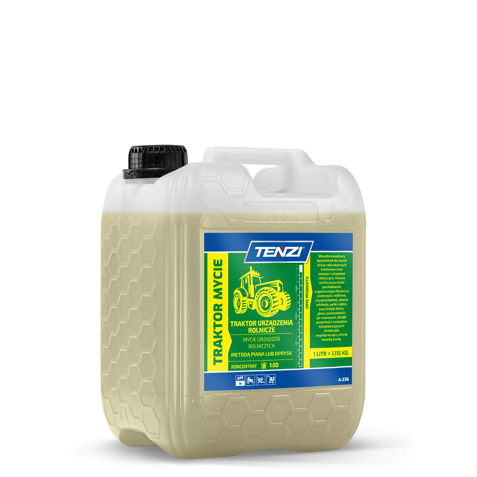 traktor-mycie-5l TENZI Traktor Mycie - Reinigingsmiddel voor tractoren - 5L - Afbeelding 1