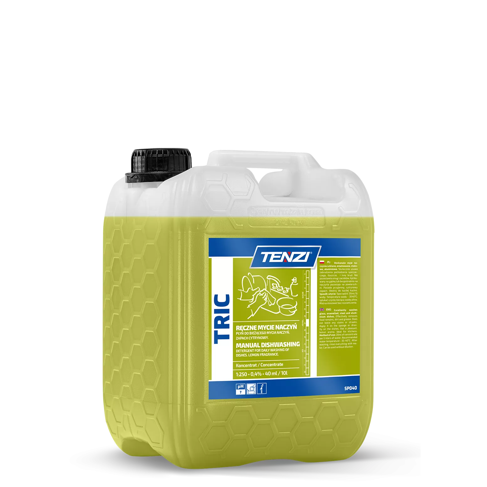 tric-5l TENZI Tric - Afwasmiddel – 5L - Afbeelding 1