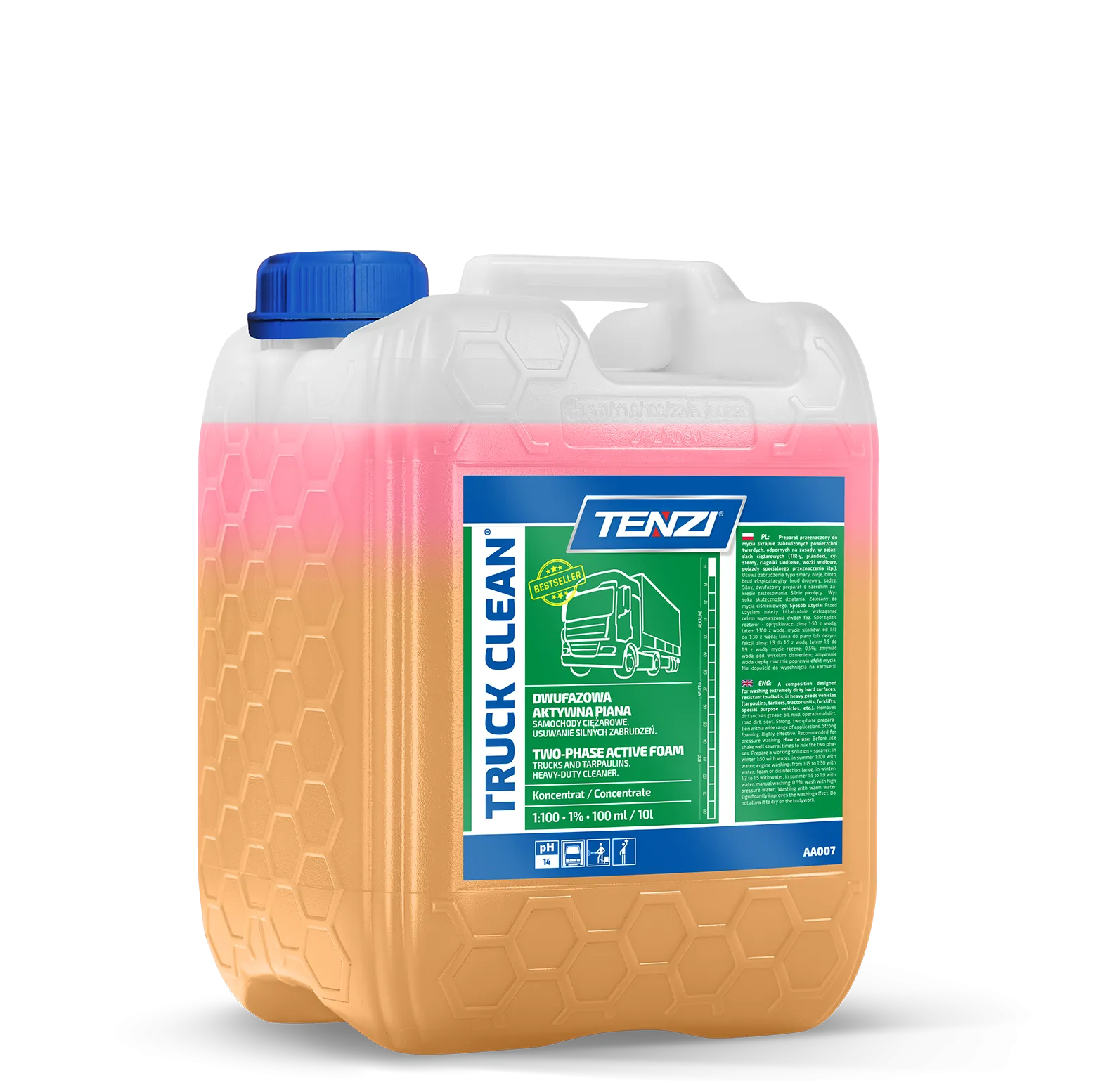 truck-clean-10l TENZI Truck Clean - Actief schuim voor vrachtwagenwas - 10L - Afbeelding 1