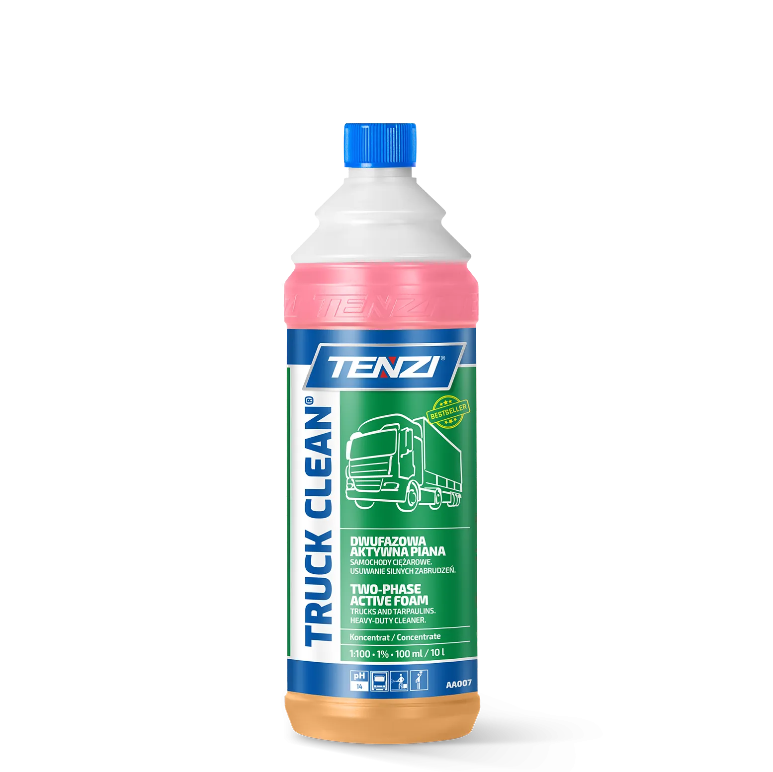 truck-clean-1l TENZI Truck Clean - Actief schuim voor vrachtwagenwas - 1L - Afbeelding 1