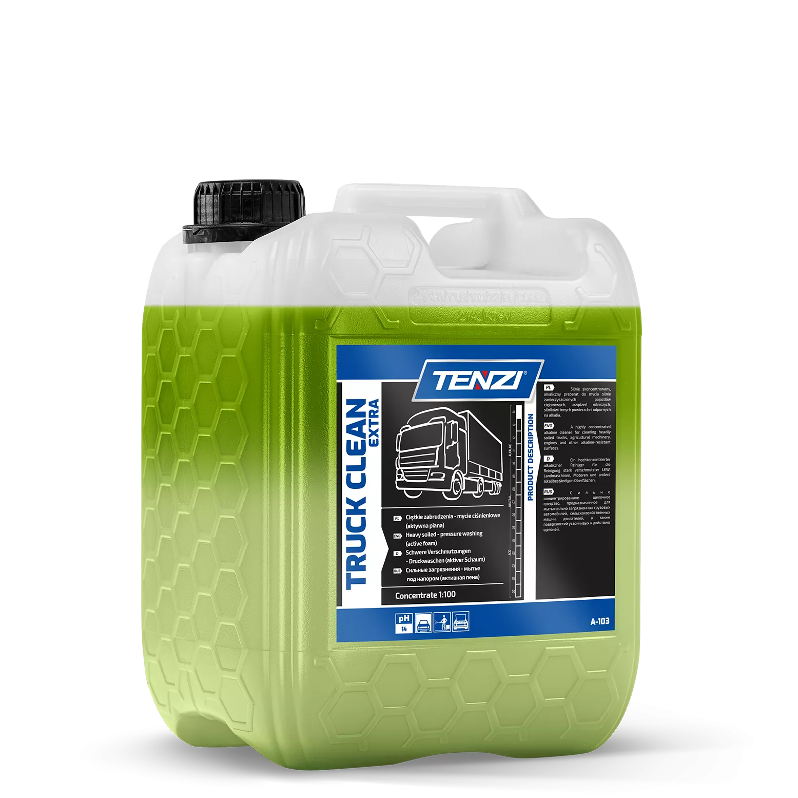 truck-clean-extra-10l TENZI Truck Clean EXTRA - Reinigingsmiddel voor zware voertuigen - 10L - Afbeelding 1