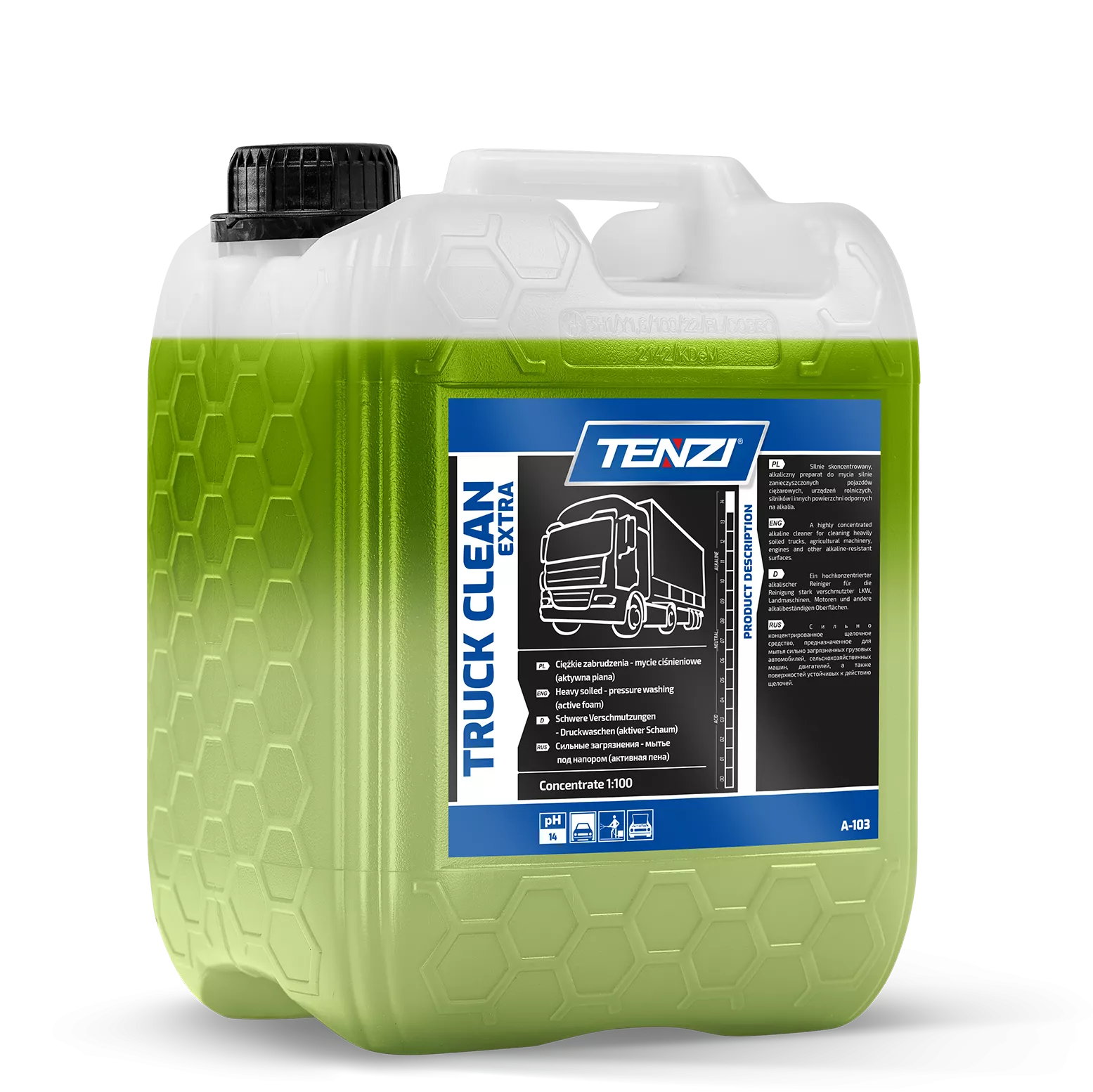 truck-clean-extra-20l TENZI Truck Clean EXTRA - Reinigingsmiddel voor zware voertuigen - 20L - Afbeelding 1