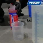 TENZI WC-Power - Toiletreiniger – Geparfumeerd – Verwijdert roest, kalkaanslag, zeepresten – 1L - Afbeelding 2
