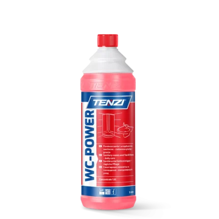 TENZI WC-Power - Toiletreiniger – Geparfumeerd – Verwijdert roest, kalkaanslag, zeepresten – 1L