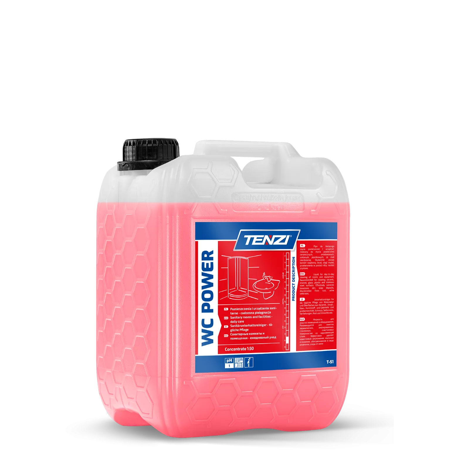 wc-power-5l TENZI WC-Power - Toiletreiniger – 5L - Afbeelding 1